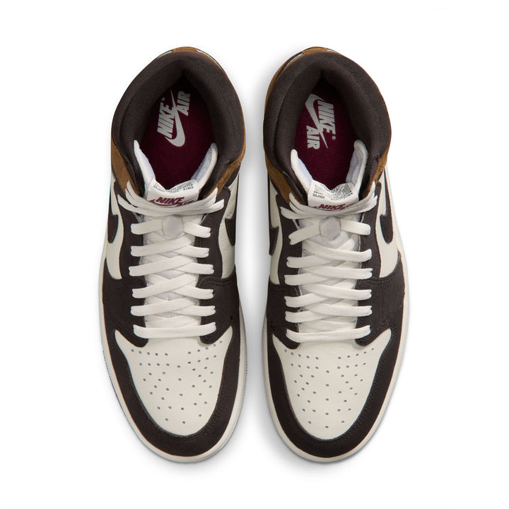 Air Jordan 1 Retro High OG Love Letter Shadow Brown Team Red Lt British Tan DZ5485-201 | Pro Feet
