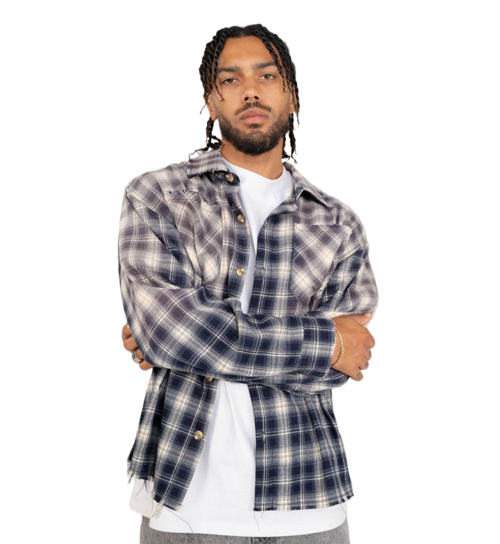 EPTM. Bleached Flannel — Navy 