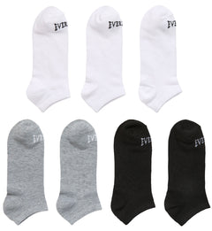 Everlast 7-Pairs Value Pack No-Show Socks “Assorted” (EV767LG-ASST)