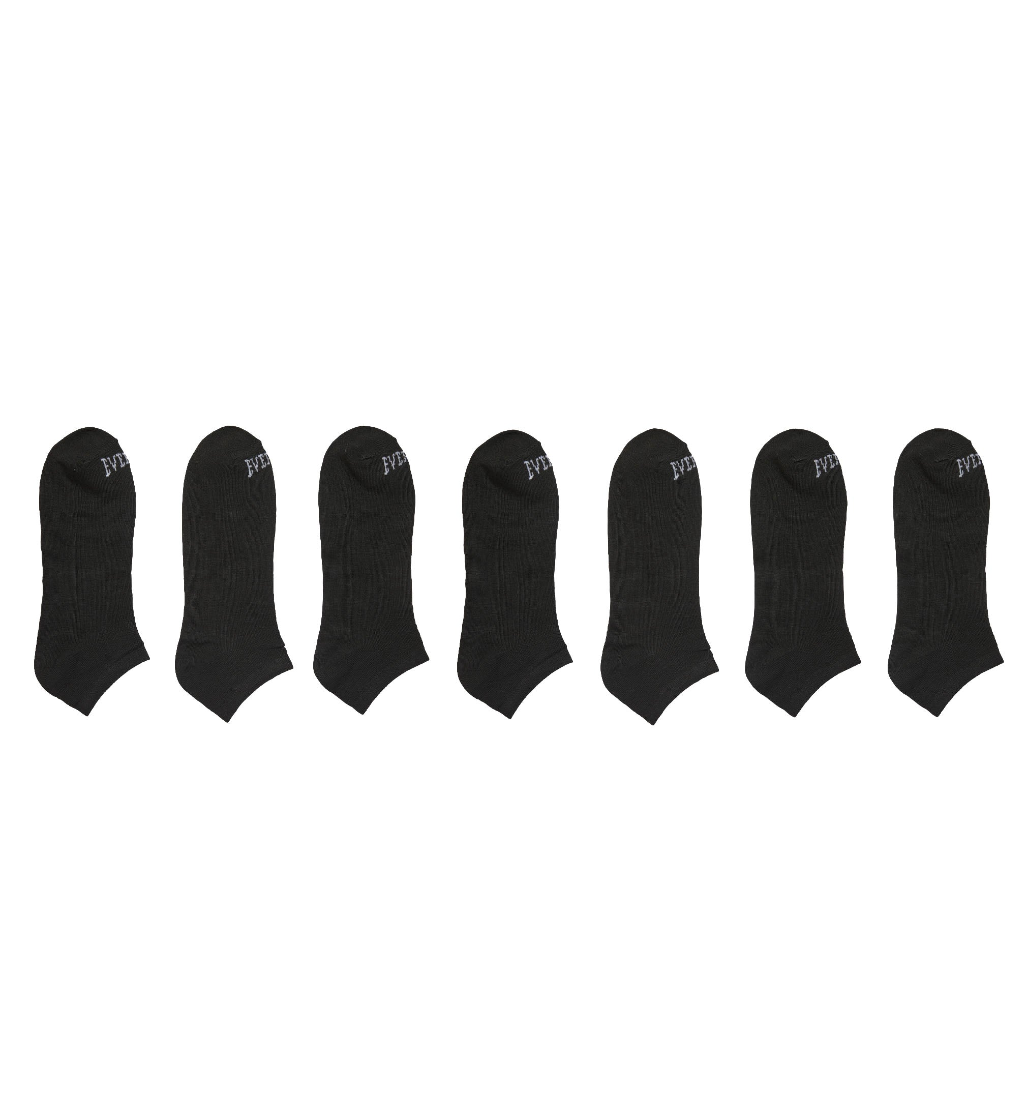 Everlast No-Show Socks 7-Pair Value Pack (Black or White)