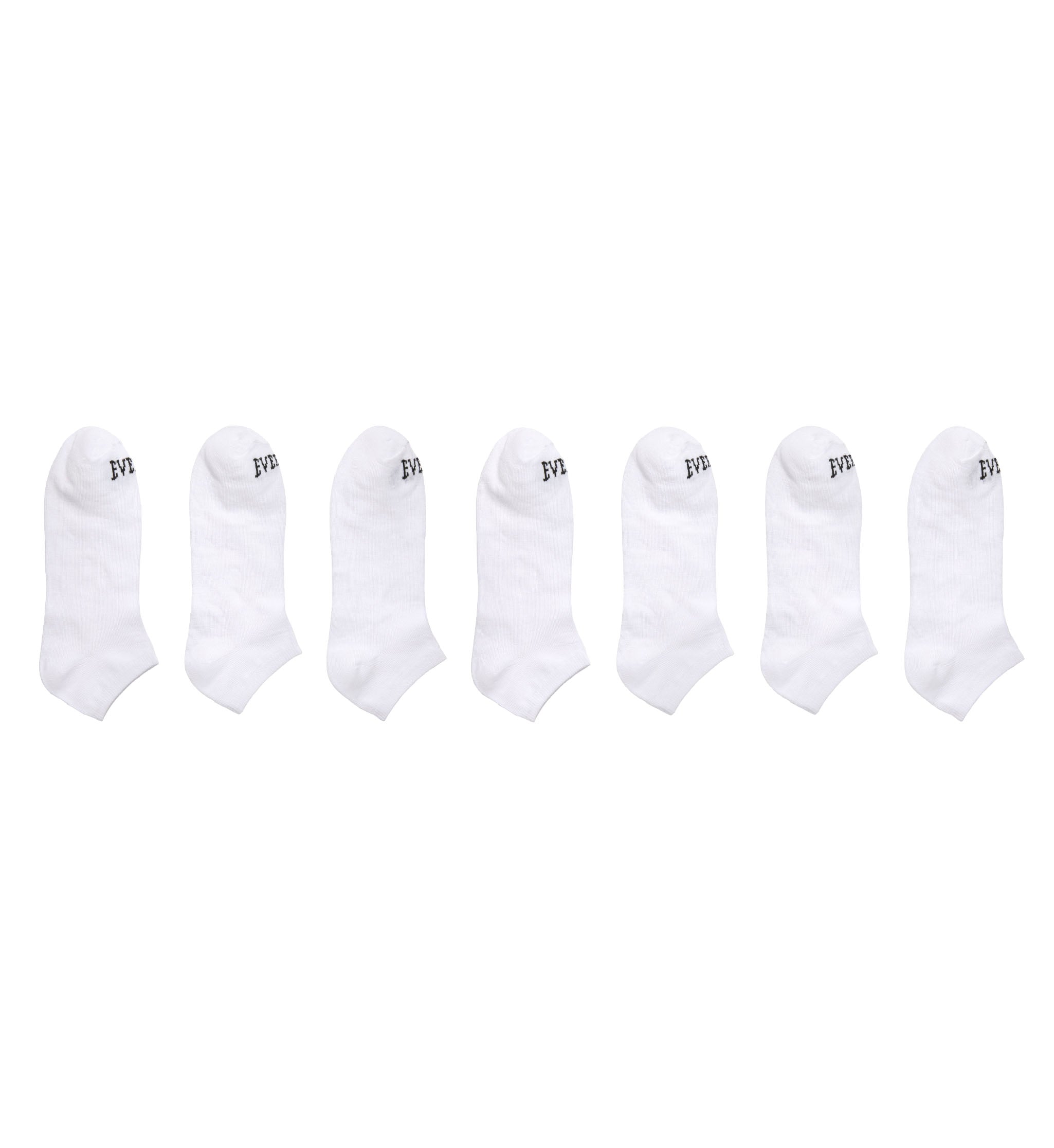 Everlast No-Show Socks 7-Pair Value Pack (Black or White)