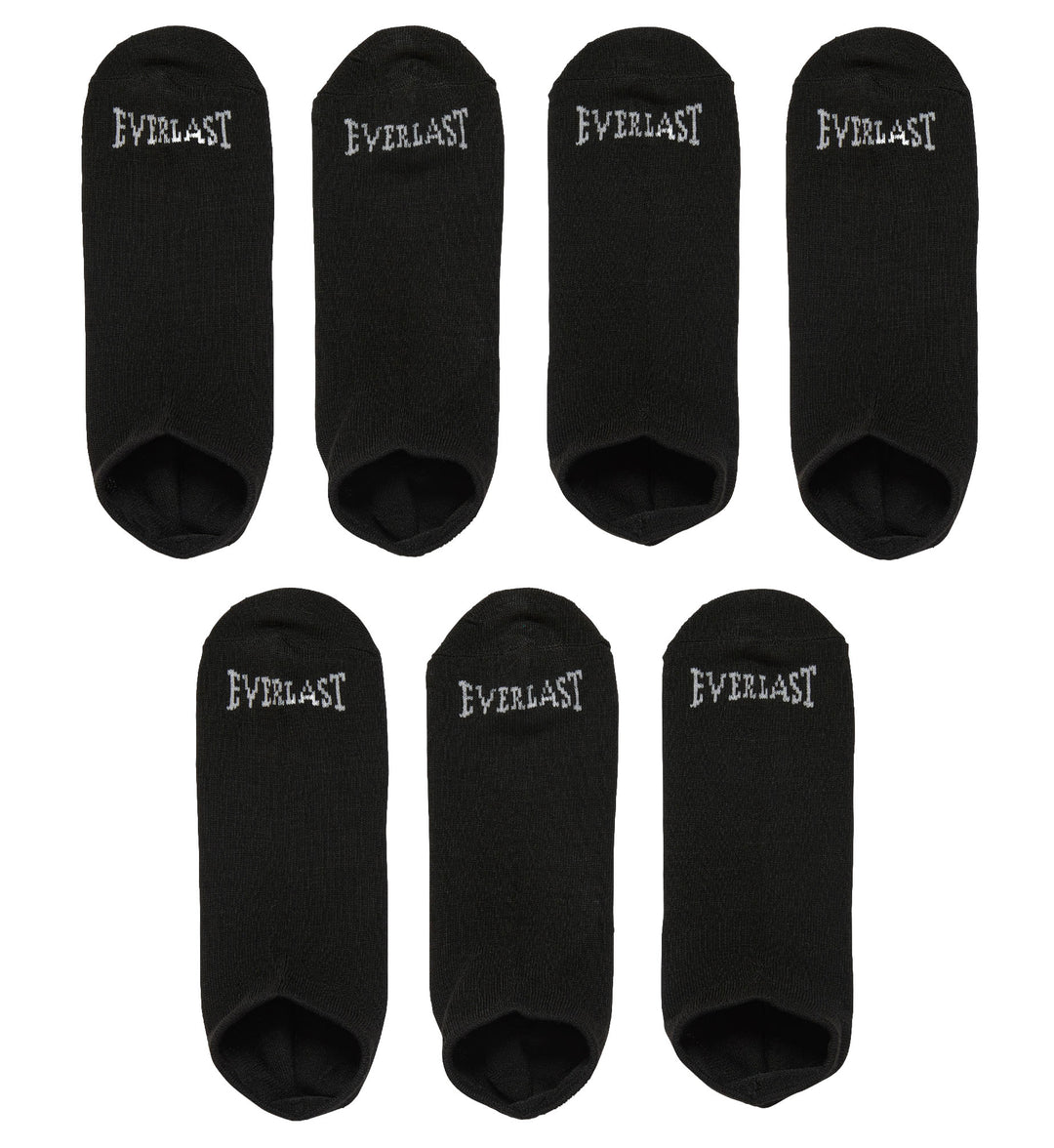 Everlast 7-Pairs Value Pack No-Show Socks