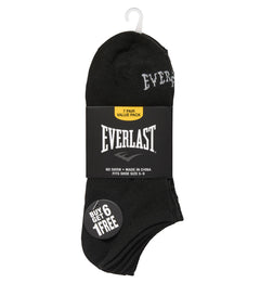Everlast 7-Pairs Value Pack No-Show Socks “Black/White” (EV767MD)