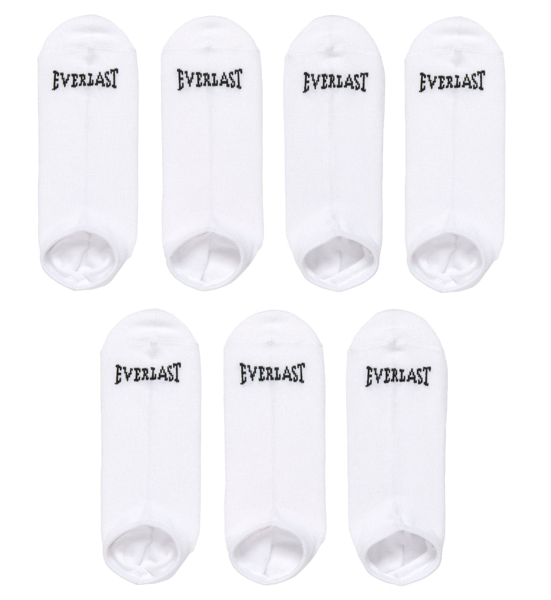 Everlast 7-Pairs Value Pack No-Show Socks