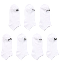 Everlast 7-Pairs Value Pack No-Show Socks “Black/White” (EV767SM)