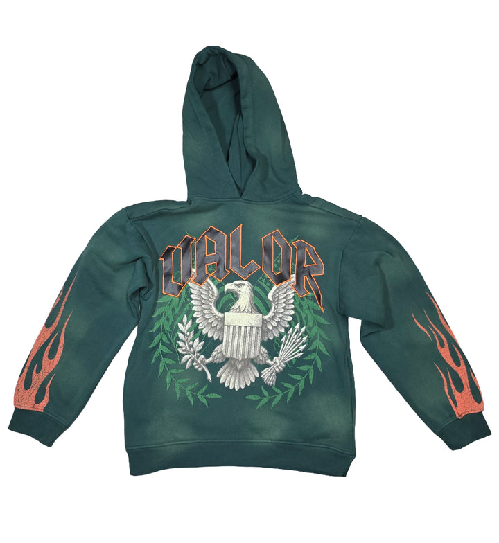 PJ Mark Valor Hoodie Green F2675 | Pro Feet