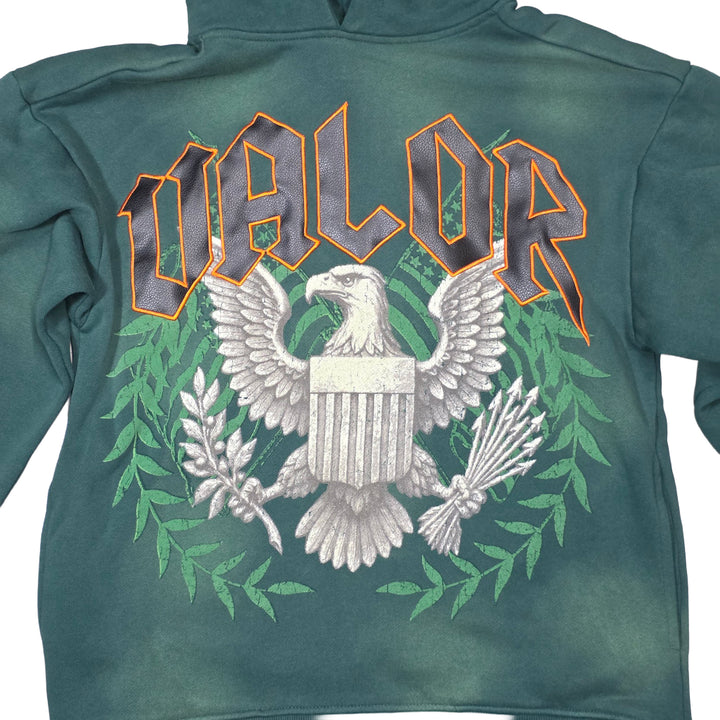 PJ Mark Valor Hoodie Green F2675 | Pro Feet