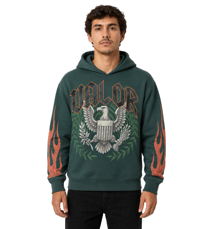 PJ Mark Valor Hoodie Green F2675 | Pro Feet