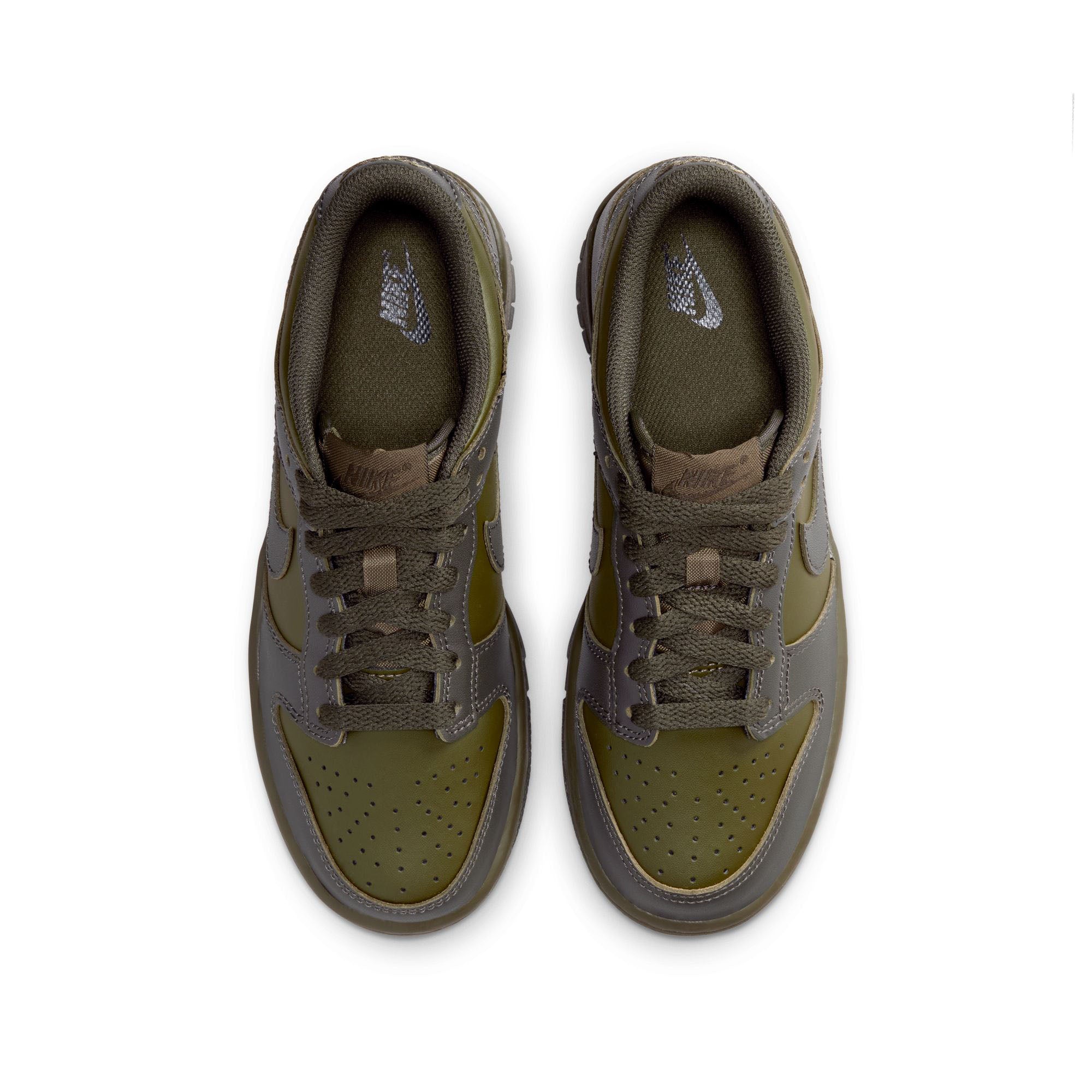 Nike Dunk Low GS Cargo Khaki/University Red-Sequoia (FB9109-302)