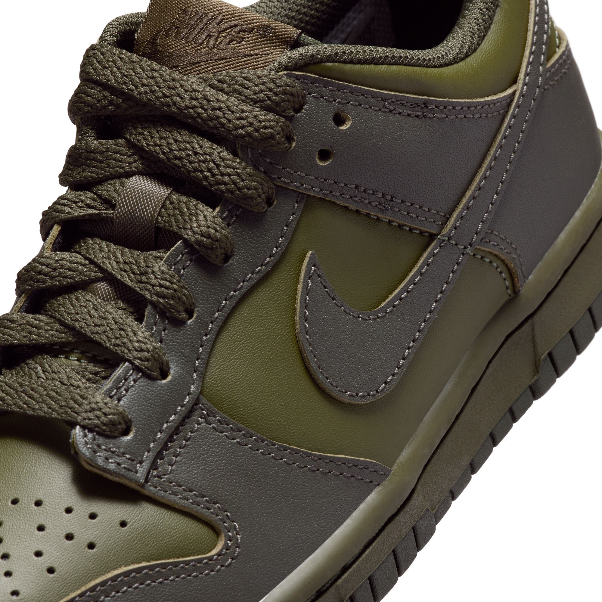 Nike Dunk Low GS Cargo Khaki/University Red-Sequoia (FB9109-302)