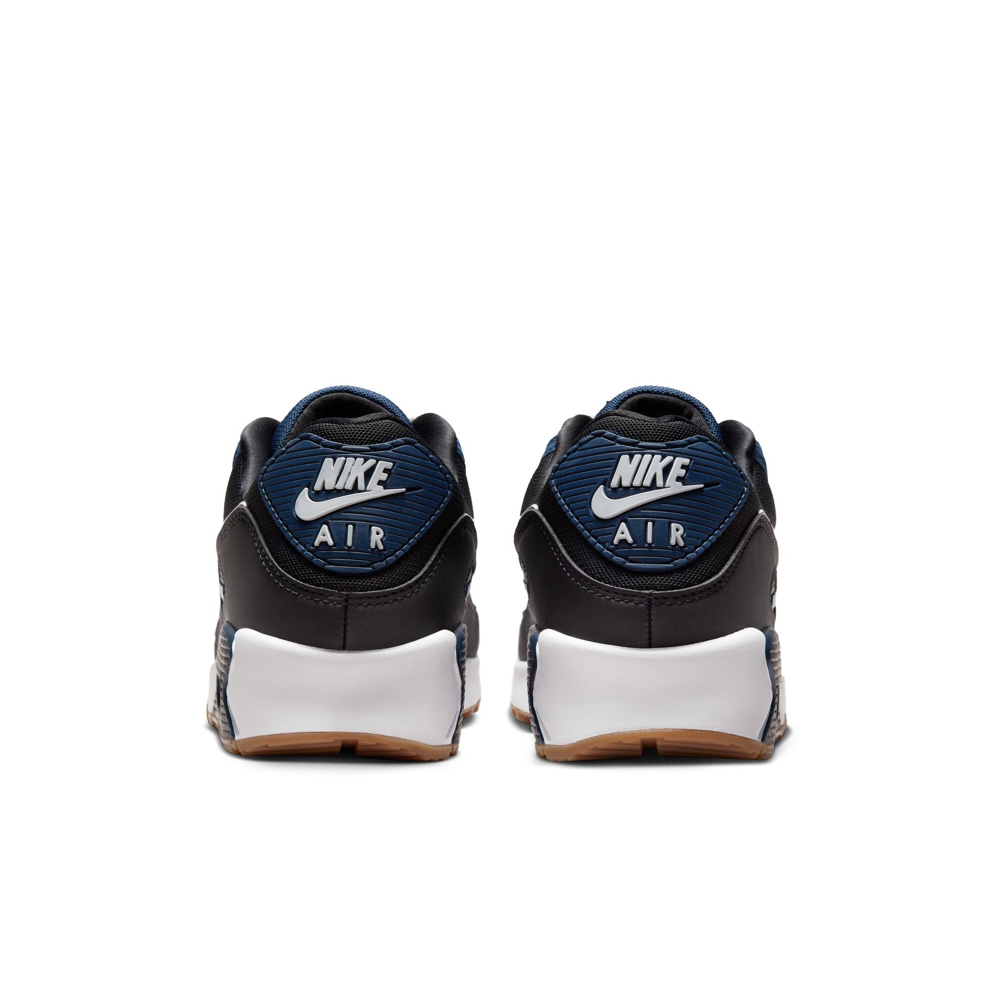 Nike Air Max 90 Midnight Navy White Black Gum Med Brown | Pro Feet | FB9658-400