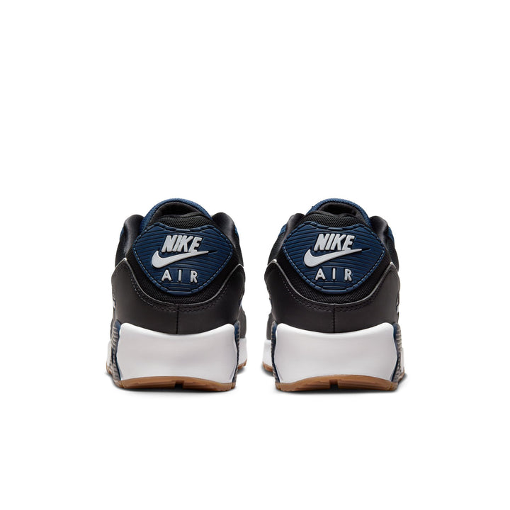 Nike Air Max 90 Midnight Navy White Black Gum Med Brown | Pro Feet | FB9658-400