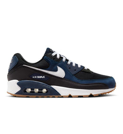 Nike Air Max 90 Midnight Navy White Black Gum Med Brown | Pro Feet | FB9658-400