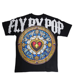 Fly By Popularity Window T-Shirt Black FBP024 | Pro Feet