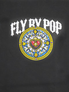 Fly By Popularity Window T-Shirt Black FBP024 | Pro Feet