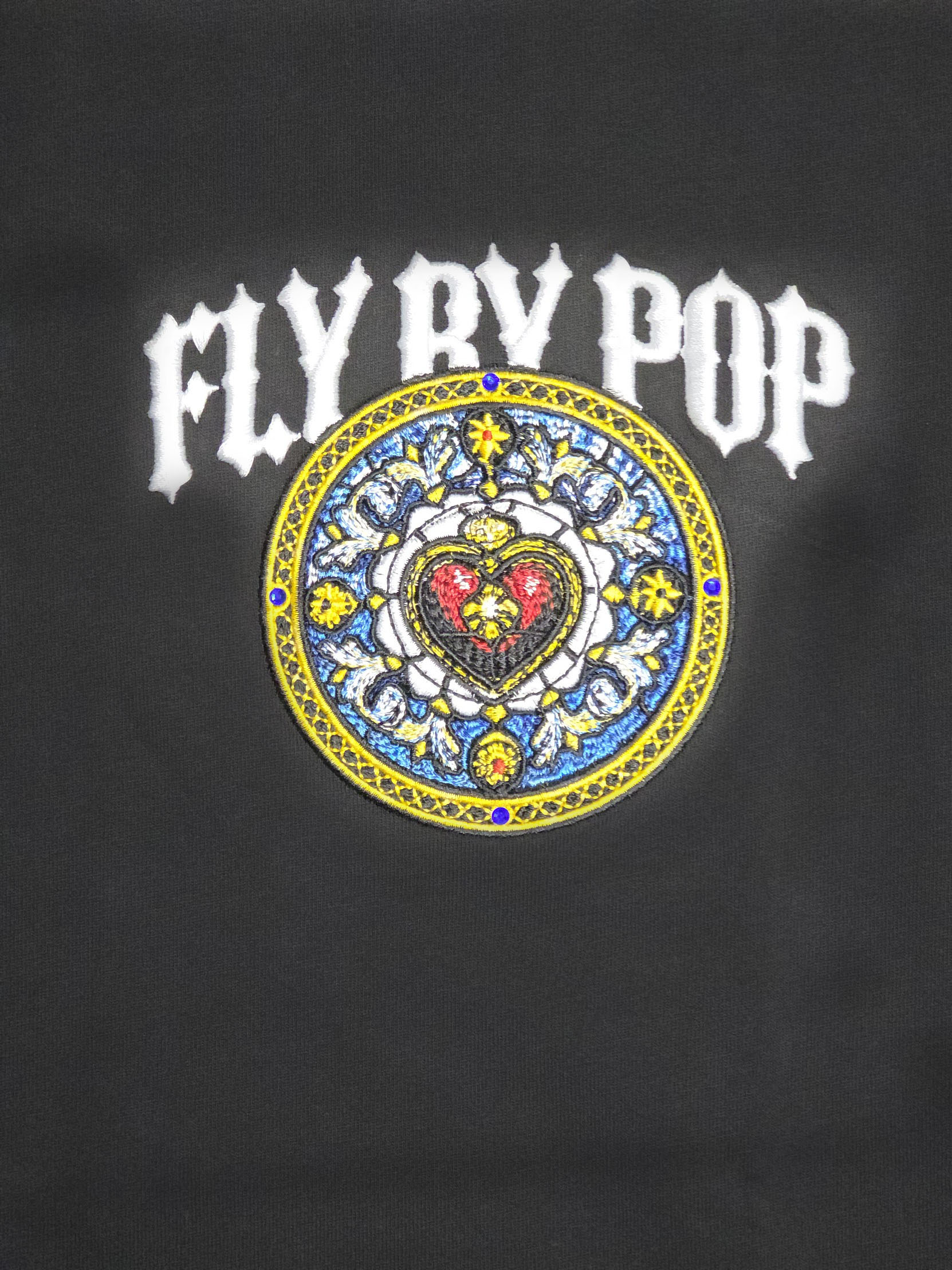 Fly By Popularity Window T-Shirt Black FBP024 | Pro Feet