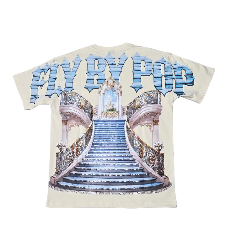 Fly By Popularity Royal Entrance T-Shirt Cream FBP036 | Pro Feet