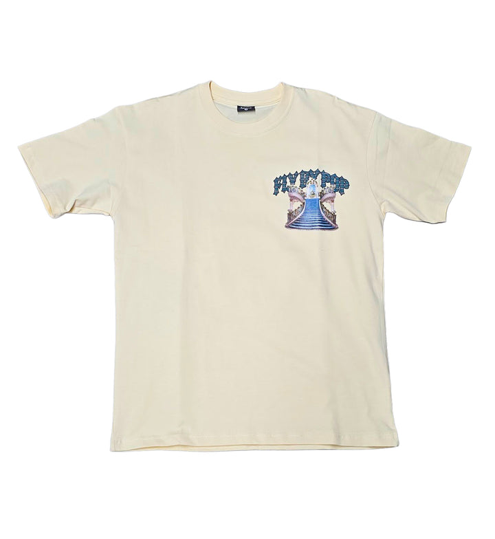 Fly By Popularity Royal Entrance T-Shirt Cream FBP036 | Pro Feet