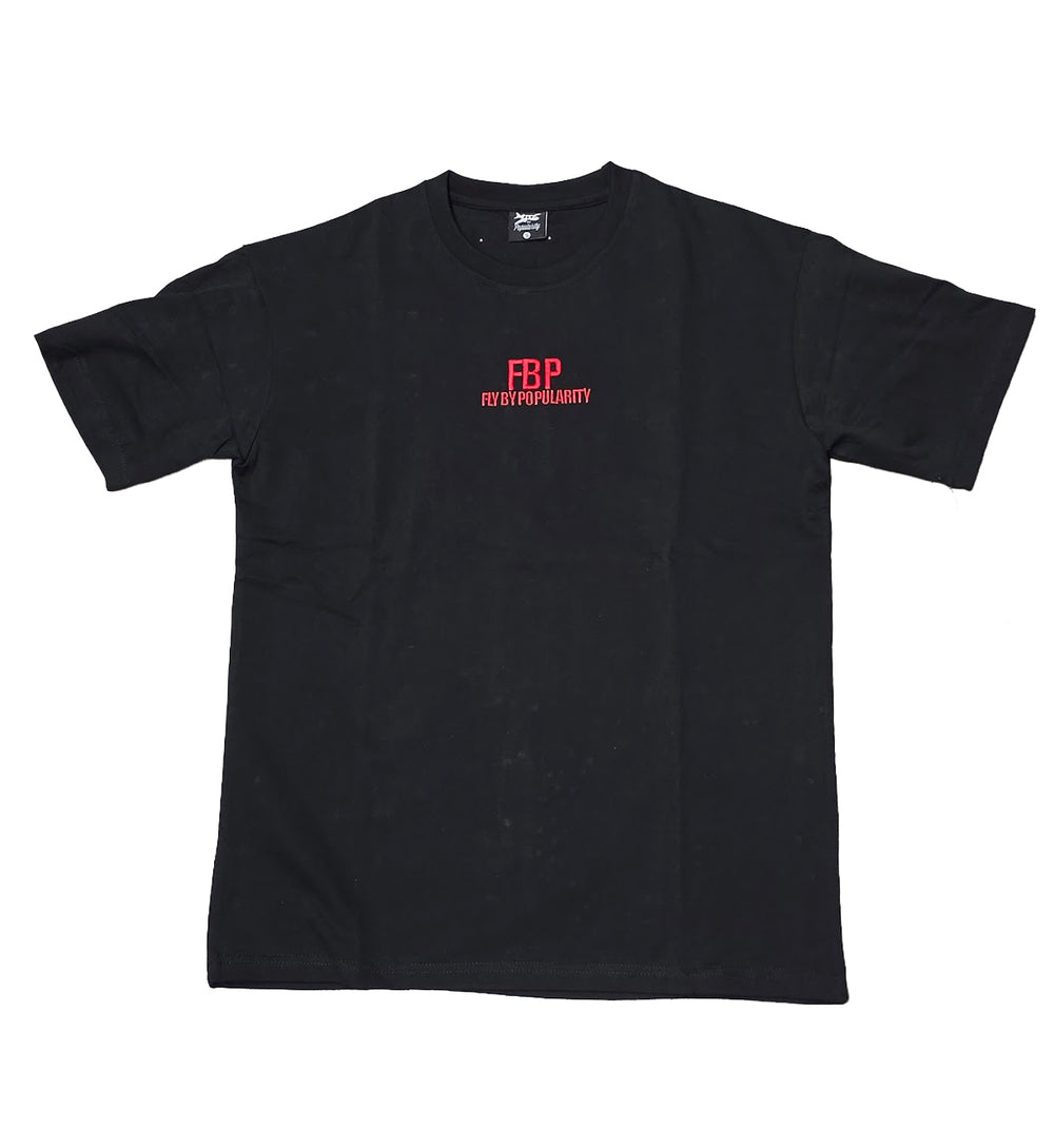 Fly By Popularity Dirt Bike T-Shirt Black FBP100 | Pro Feet