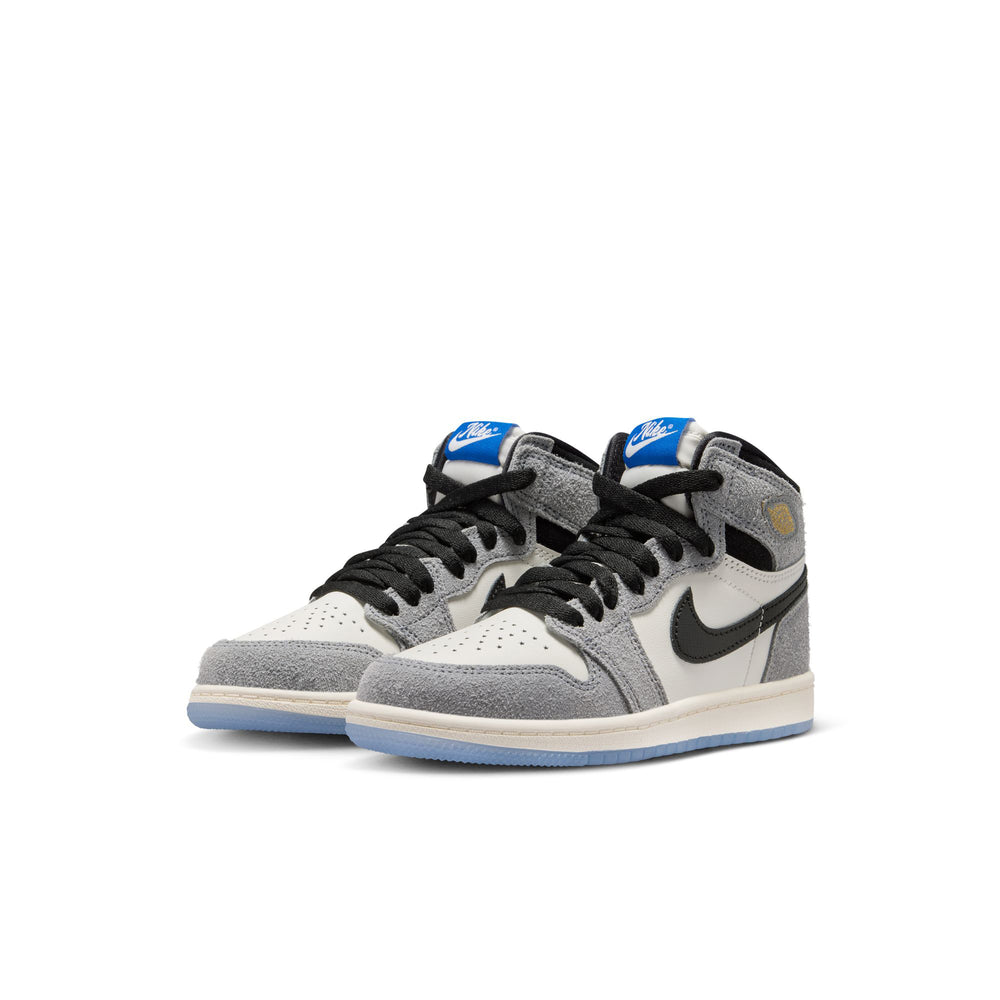 Jordan 1 Retro High OG PS “Cool Grey/Black-Sail-Game Royal” (FD1412-003)