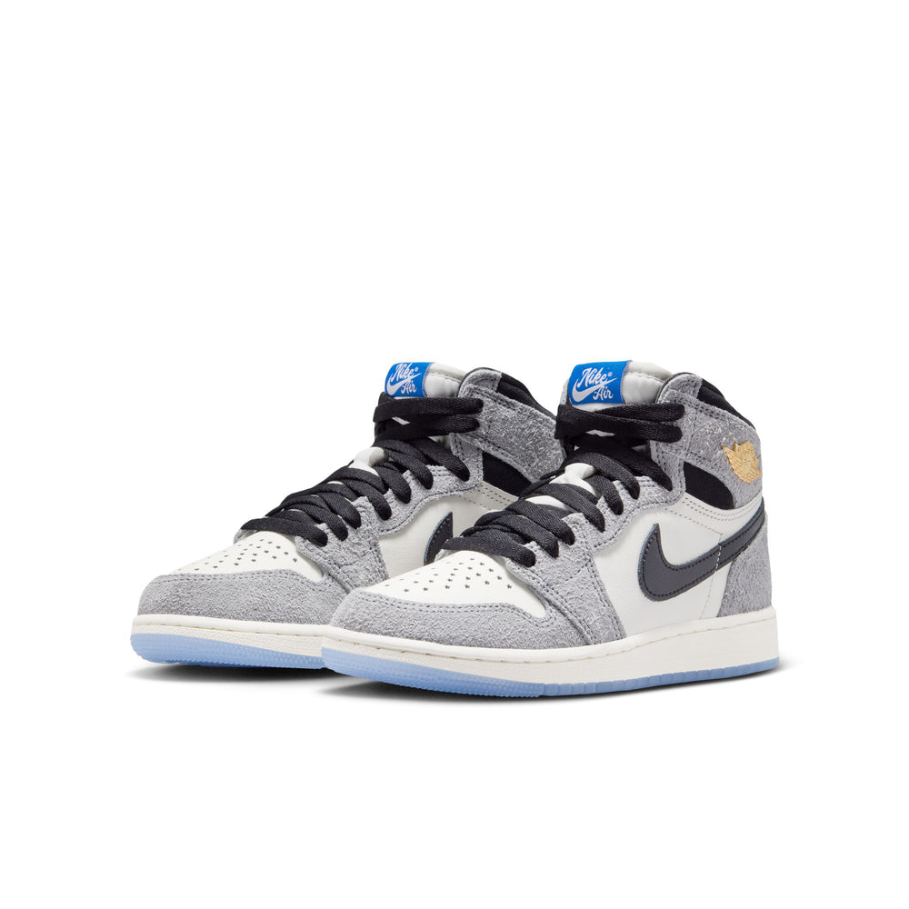 Air Jordan 1 High OG GS “Cool Grey/Black/Game Royal” (FD1437-003)