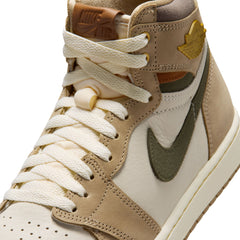 Women’s Air Jordan 1 Retro High OG Khaki Multi-Color Sail Cargo Khaki FD2596-201 | Pro Feet