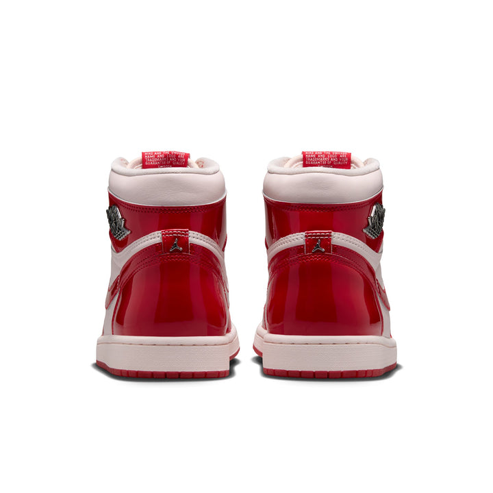 Air Jordan 1 Retro High OG Women’s Shoes Nails &amp; Grails University Red Metallic Silver FD2596-601 | Pro Feet