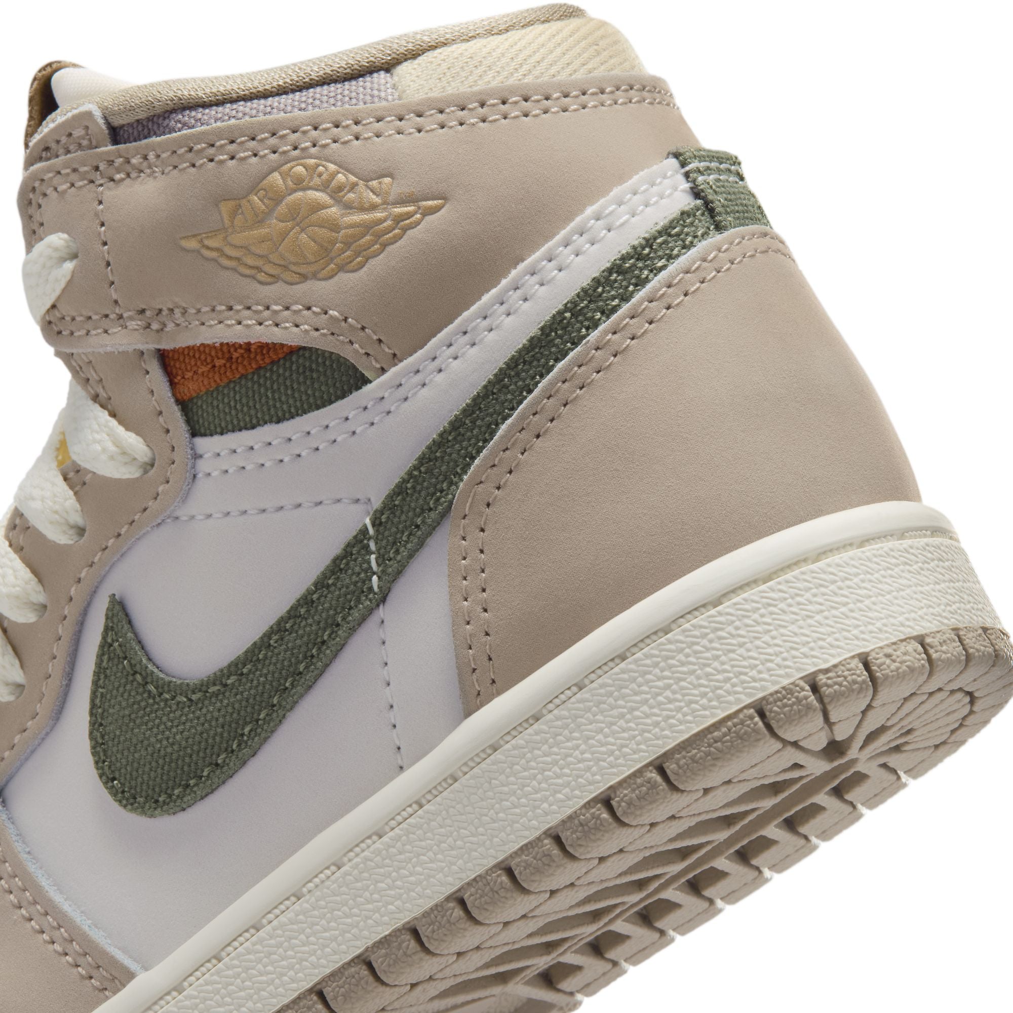 Jordan 1 Retro High OG PS Khaki Multi-Color Sail Cargo Khaki FD2597-201 | Pro Feet