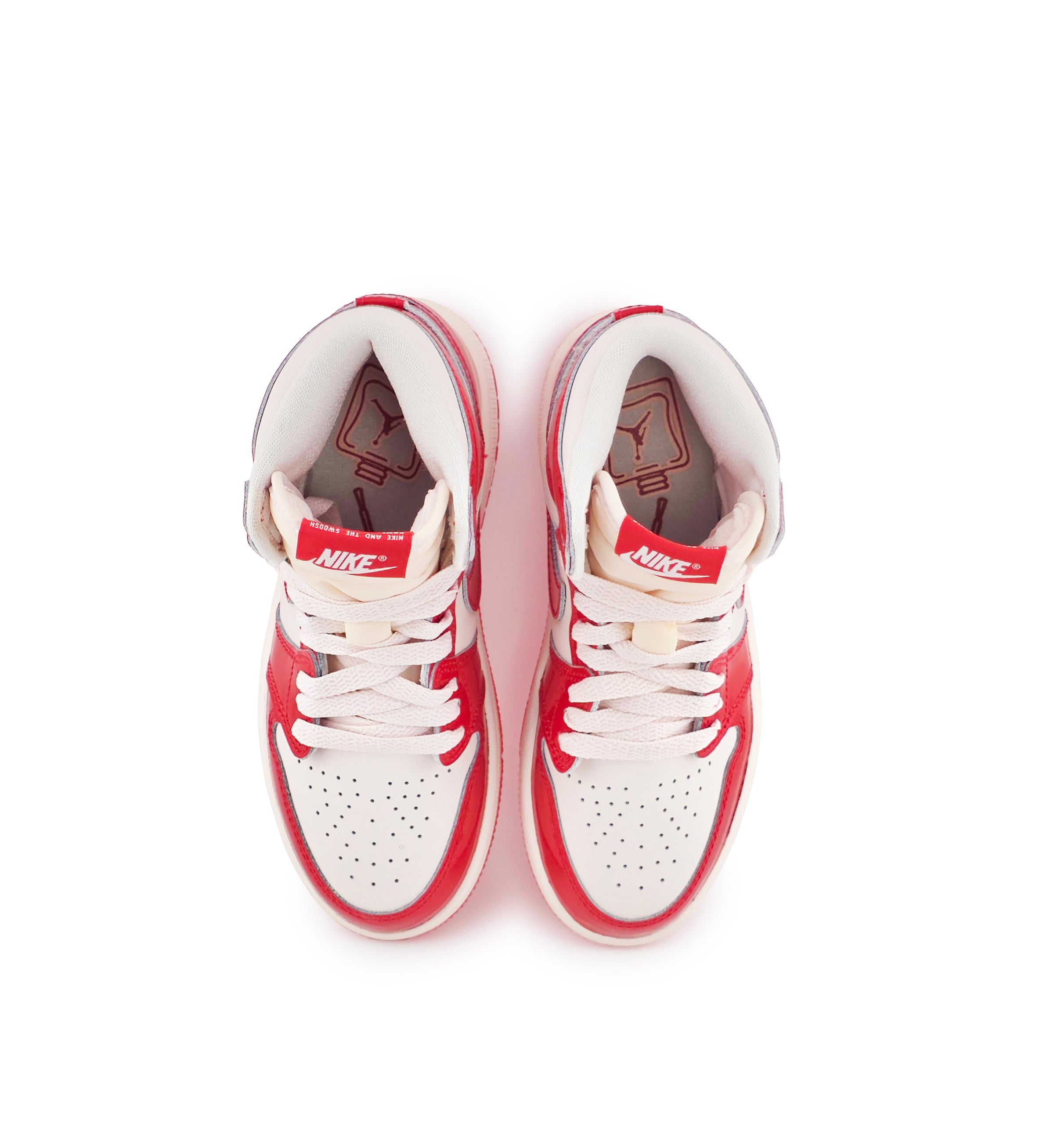 Air Jordan 1 Retro High OG Nails & Grails PS University Red Metallic Silver FD2597-601 | Pro Feet