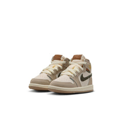 Jordan 1 Retro High OG TD Khaki Multi-Color Sail Cargo Khaki FD2598-201 | Pro Feet