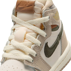 Jordan 1 Retro High OG TD Khaki Multi-Color Sail Cargo Khaki FD2598-201 | Pro Feet