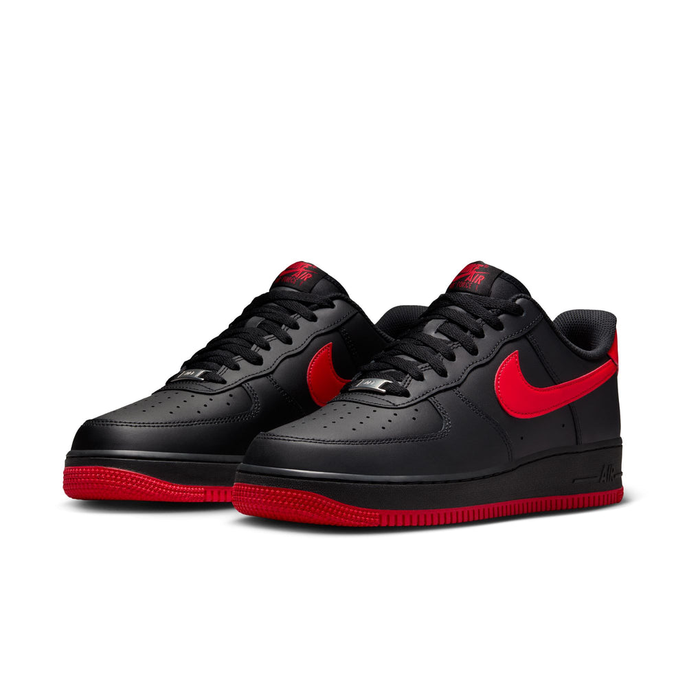 Nike Air Force 1 ’07 Black University Red Black FJ4146-002 | Pro Feet