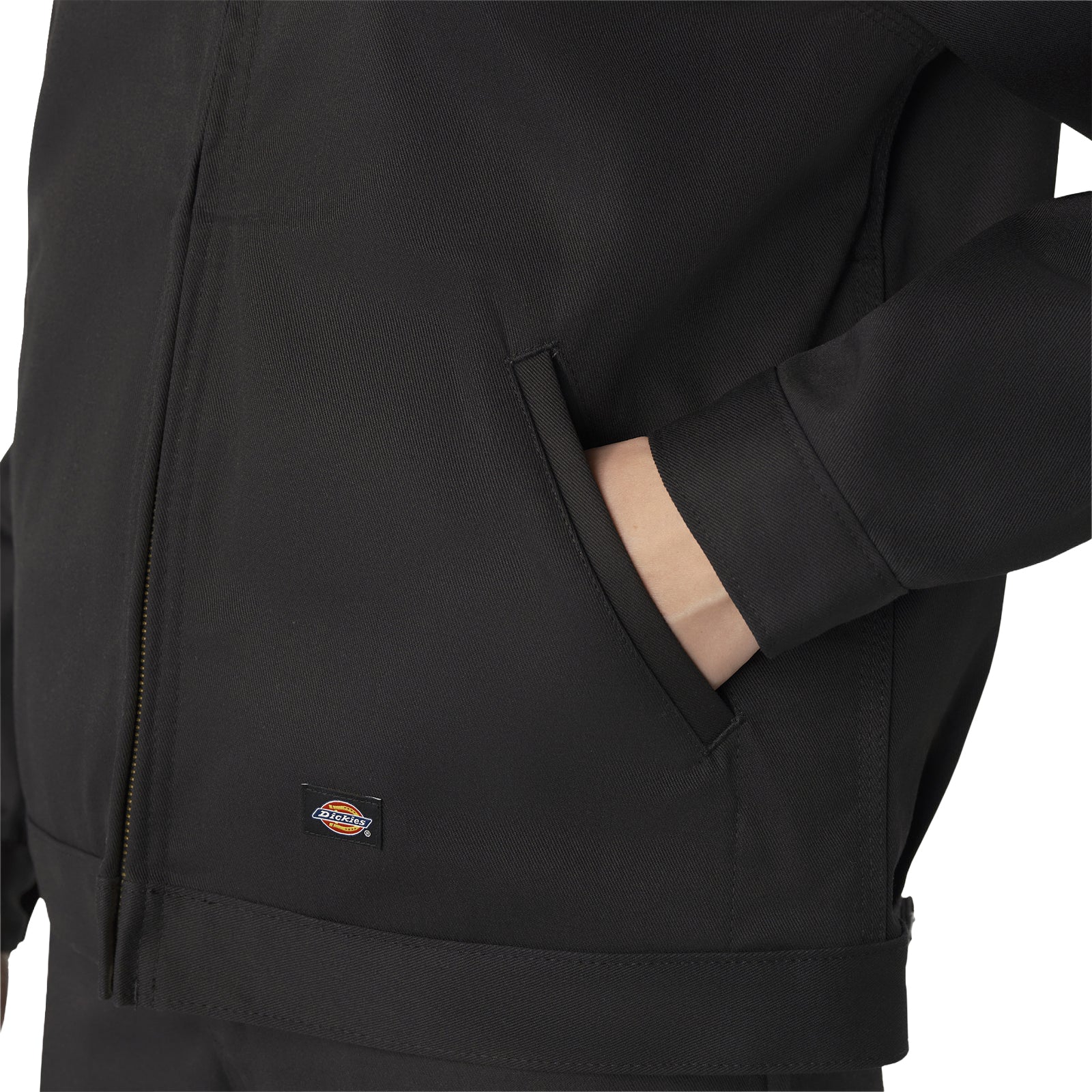 Dickies Women’s Unlined Eisenhower Jacket Black FJ75 | Pro Feet
