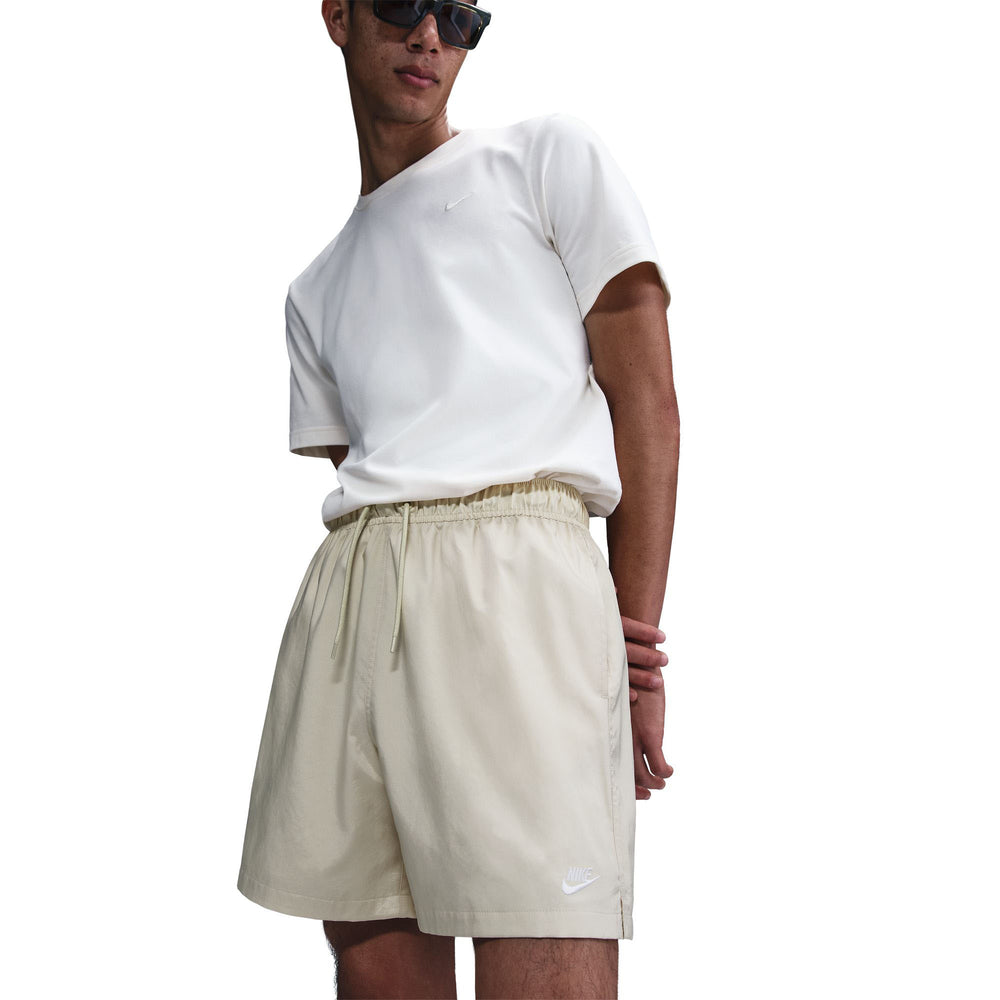 Nike Club Men’s Woven Flow Shorts – Lt Khaki/White (FN3307-229)