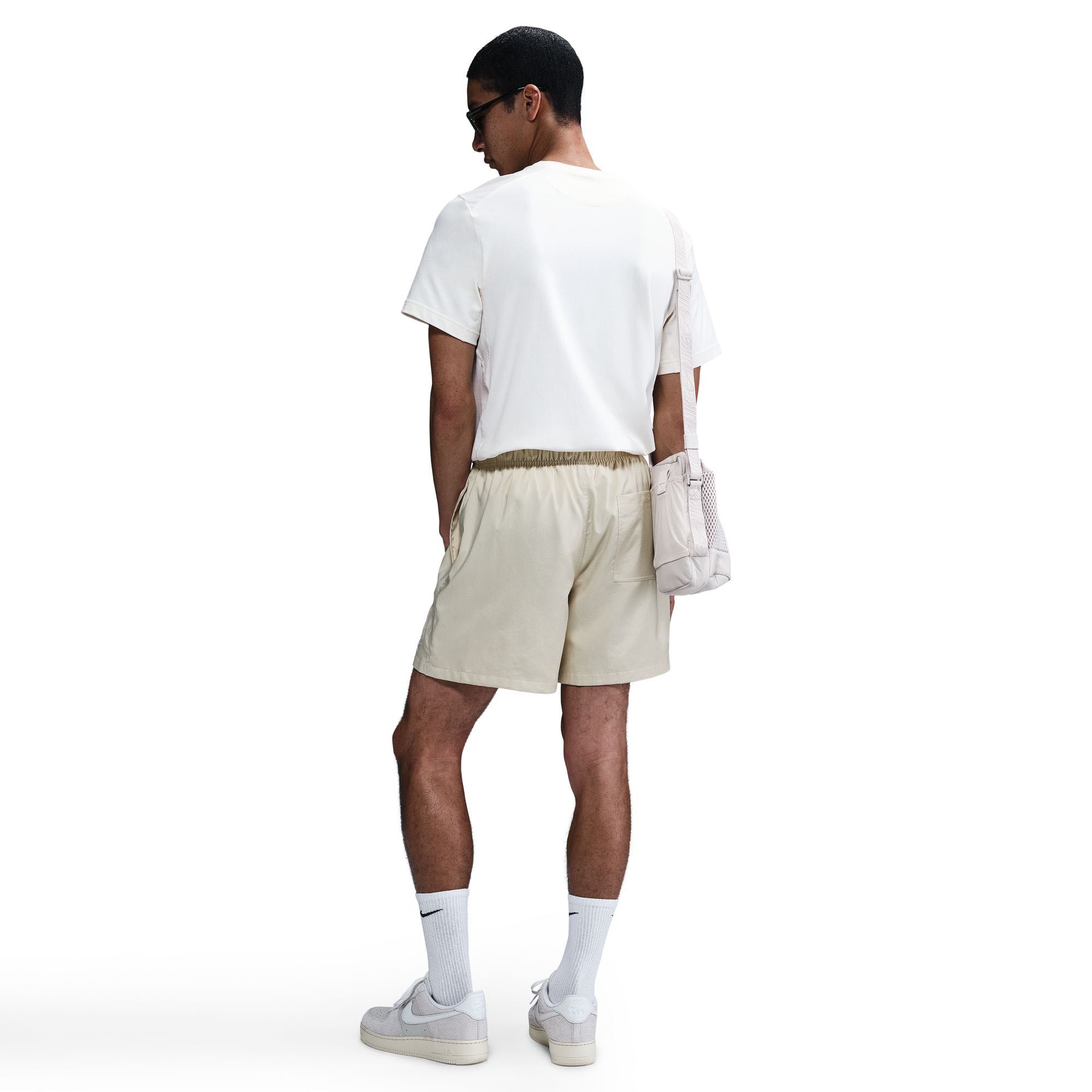 Nike Club Men’s Woven Flow Shorts – Lt Khaki/White (FN3307-229)