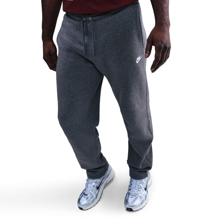 Nike Club Open-Hem Fleece Pants Charcoal Heather FN3730-071 | Pro Feet