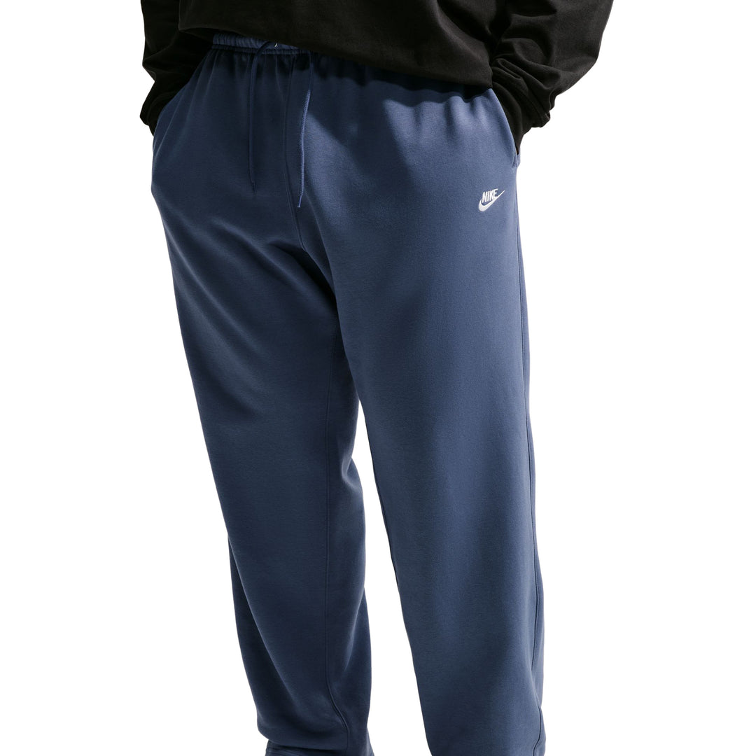 Nike Club Men’s Open-Hem Fleece Pants Diffused Blue FN3730-491 | Pro Feet