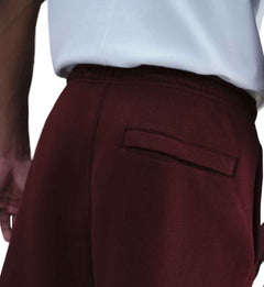 Nike Club Men’s Open-Hem Fleece Pants “Dark Team Red/Dark Team Red/White” (FN3730-619)