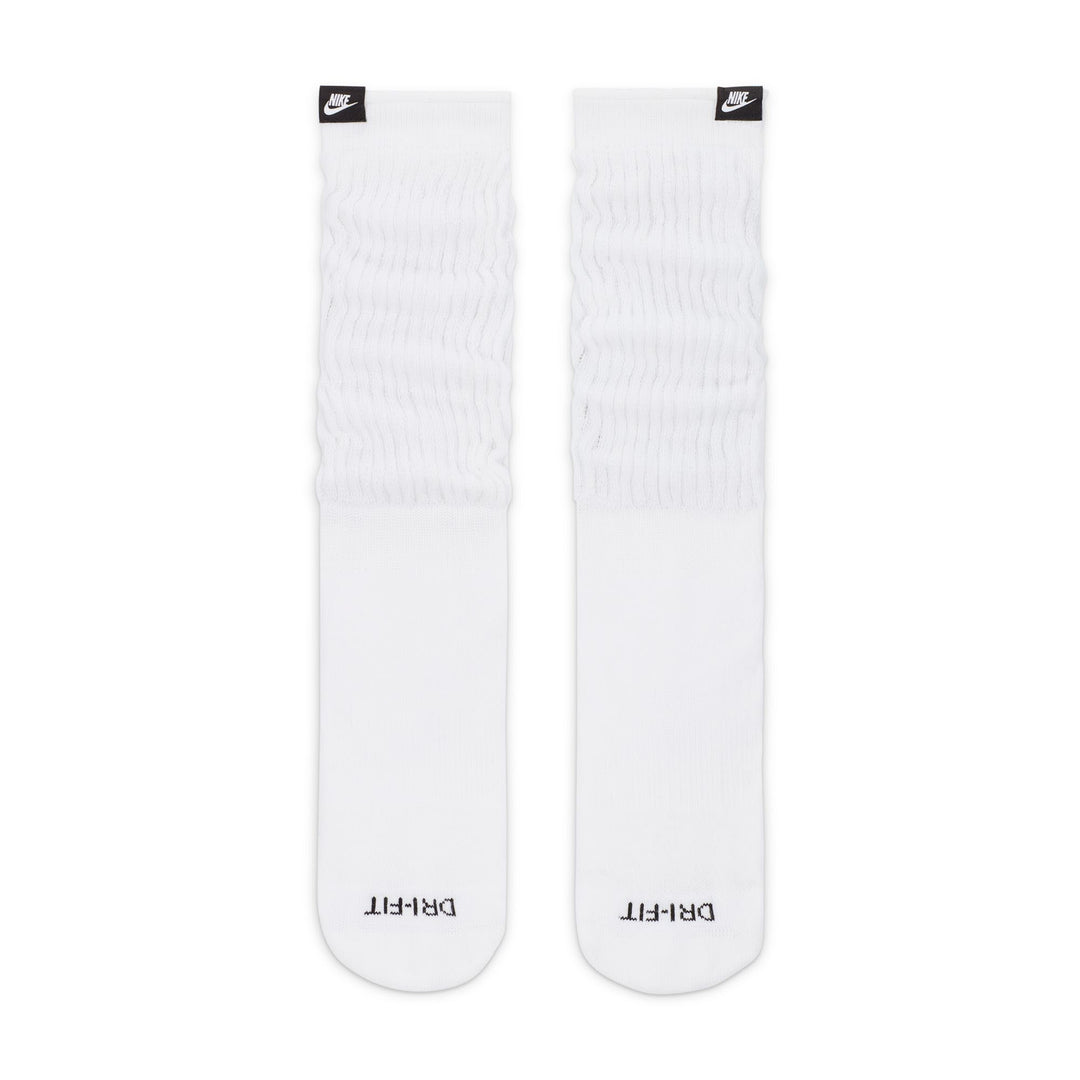 Nike Everyday Plus Slouchy Cushioned Crew Socks White/Black (FN7406-100)