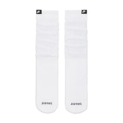 Nike Everyday Plus Slouchy Cushioned Crew Socks White/Black (FN7406-100)