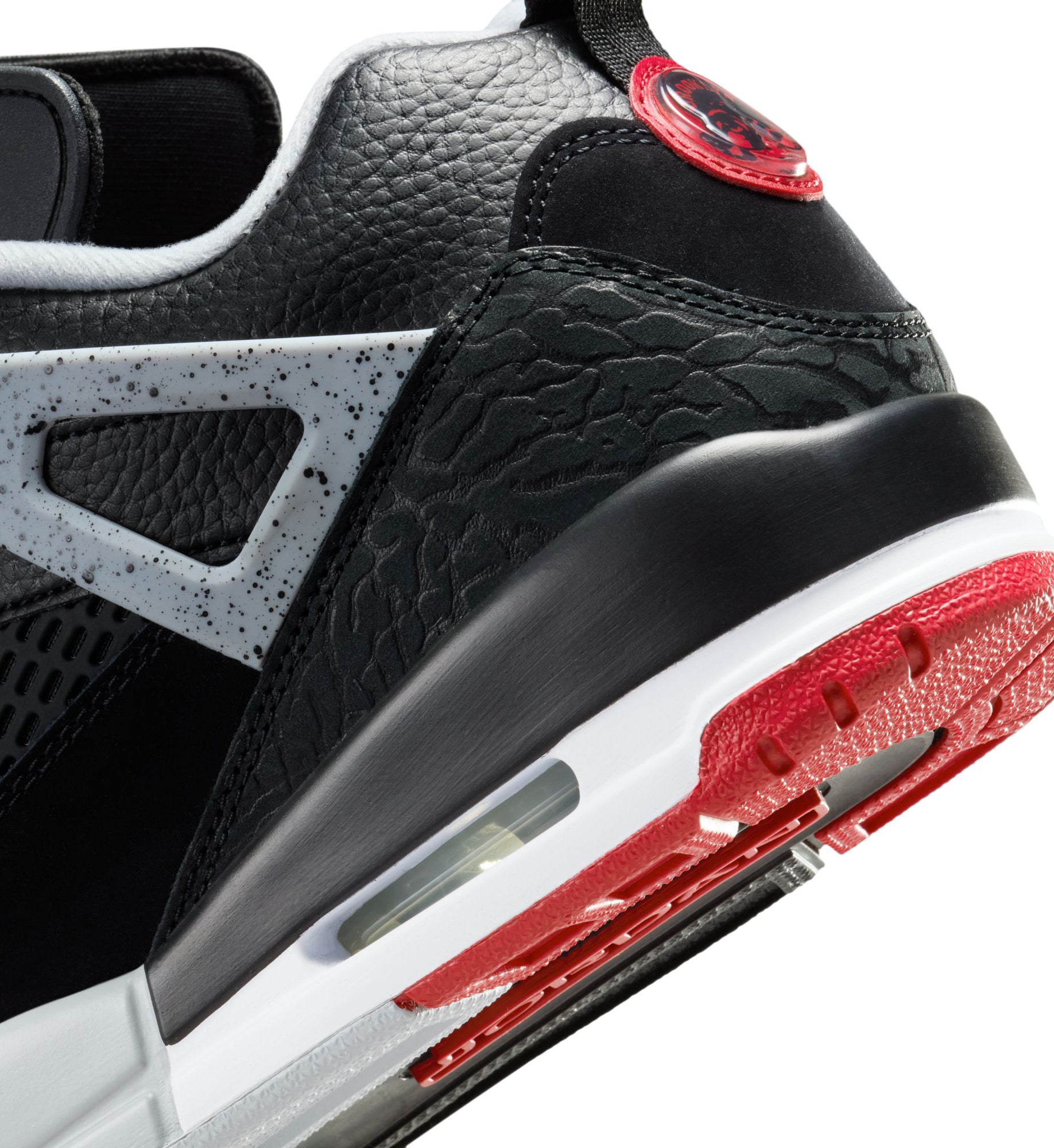 Jordan Spizike Low “Black/Gym Red/Wolf Grey/White” (FQ1759-009)
