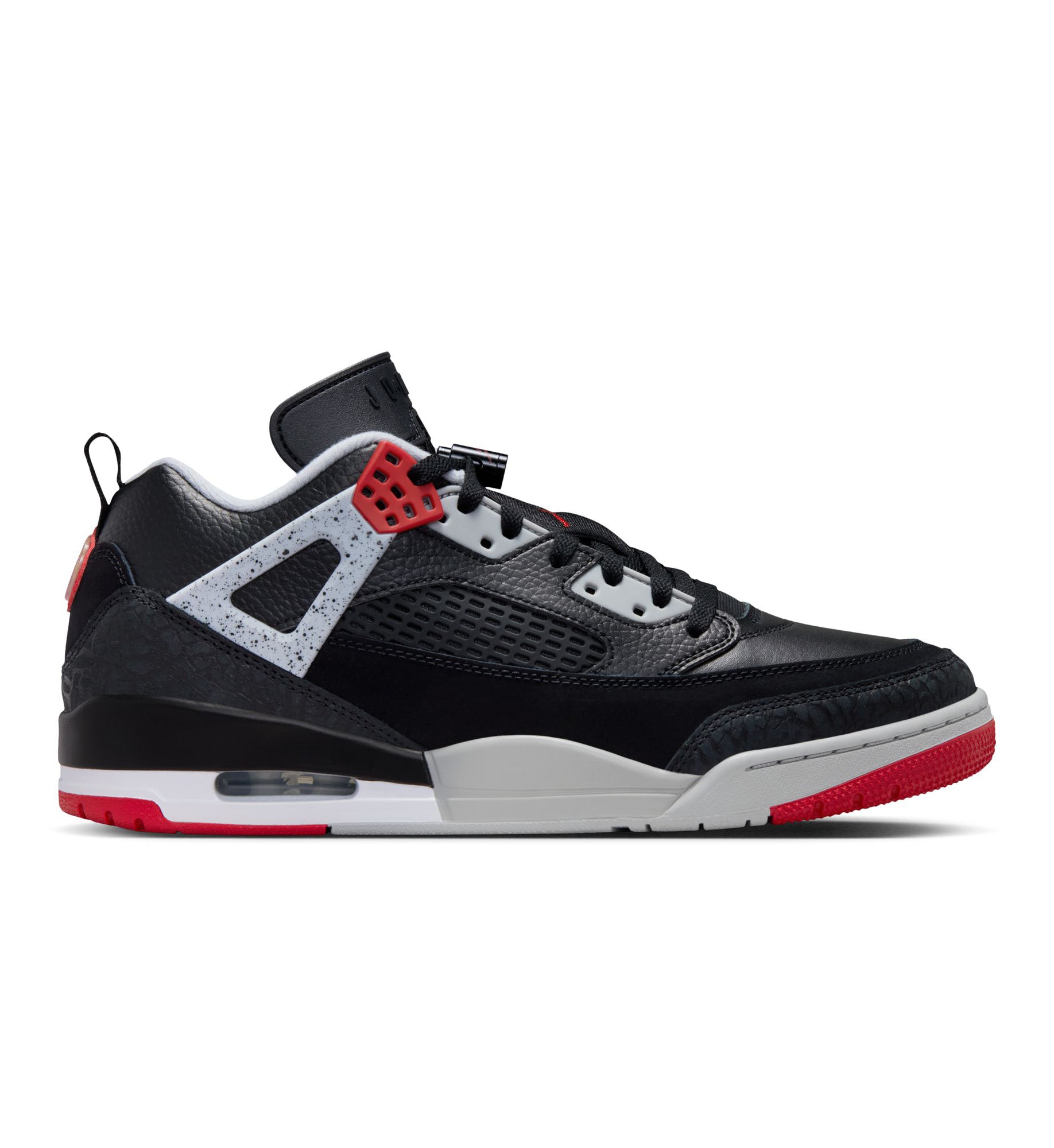 Jordan Spizike Low “Black/Gym Red/Wolf Grey/White” (FQ1759-009)