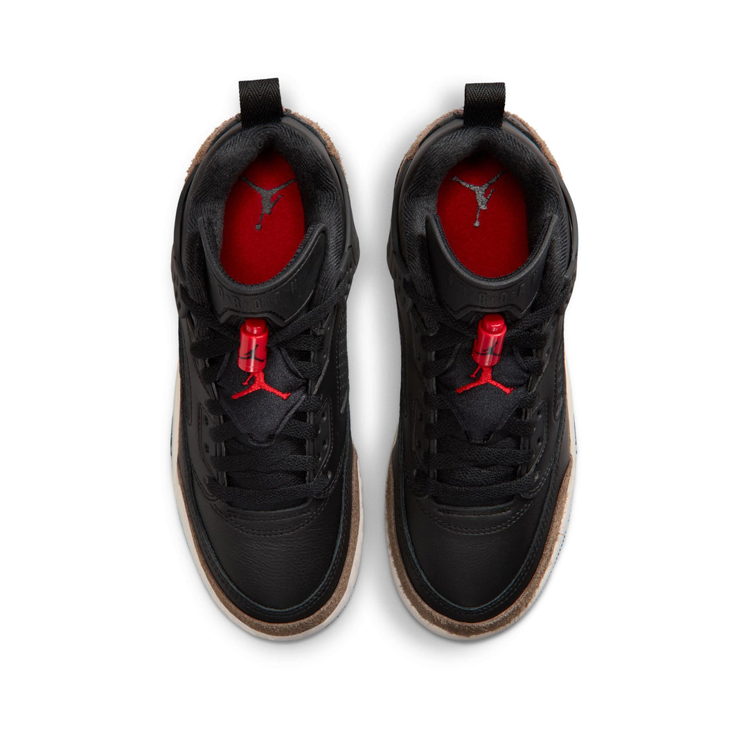 Jordan Spizike Low GS Black University Red Palomino Phantom FQ3950-014 | Pro Feet