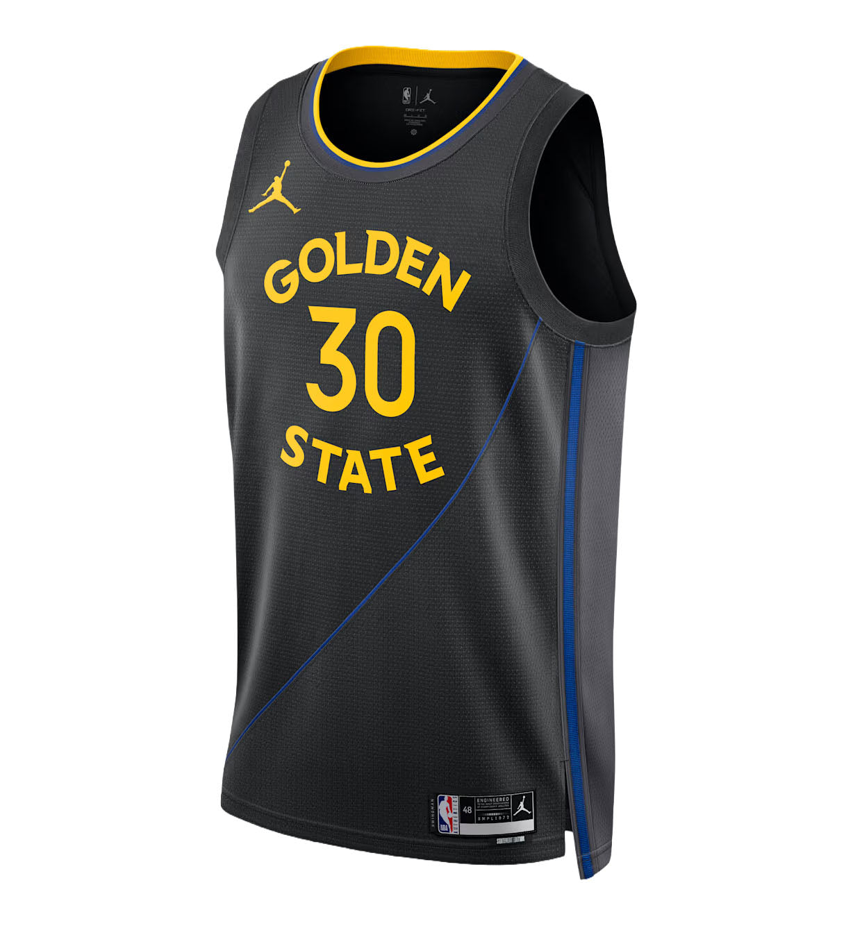 Stephen Curry Warriors Statement Edition Swingman Jersey Black (FQ4719-010)