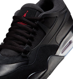 Air Jordan 4 RM “Black/Black/White/Varsity Red” (FQ7939-009)