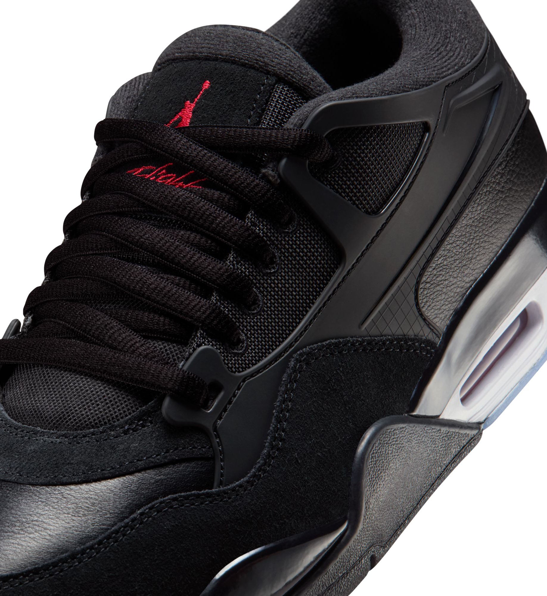 Air Jordan 4 RM “Black/Black/White/Varsity Red” (FQ7939-009)