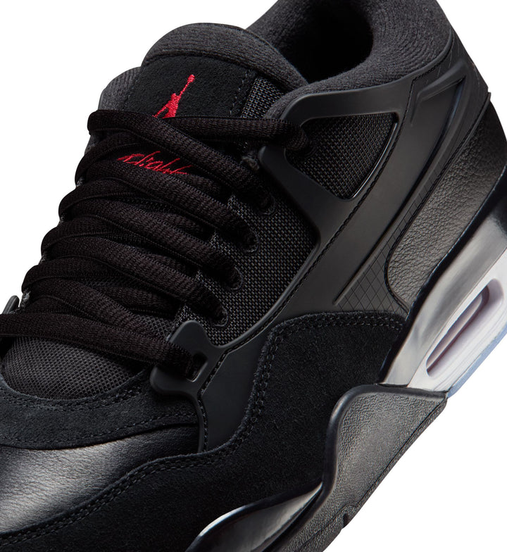 Air Jordan 4 RM — Black/Black/White/Varsity Red