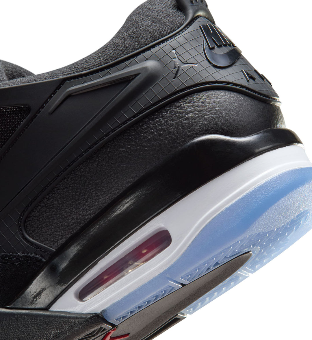 Air Jordan 4 RM — Black/Black/White/Varsity Red
