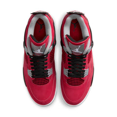 Air Jordan 4 Retro 'Toro Bravo' Fire Red/White/Black/Cement Grey FQ8138-600 | Pro Feet