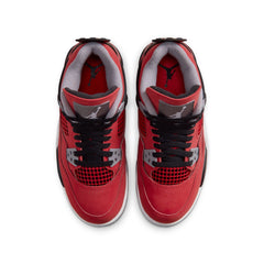 Air Jordan 4 Retro 'Toro Bravo' GS Fire Red/White/Black/Cement Grey FQ8213-600 | Pro Feet